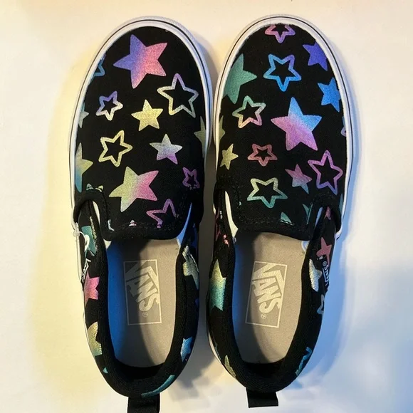 Vans Black and Blue Sneakers - Picture 4 of 5